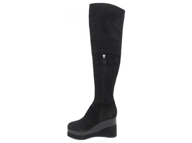 Hermès 182222Z Long Boots Nero - vista 2