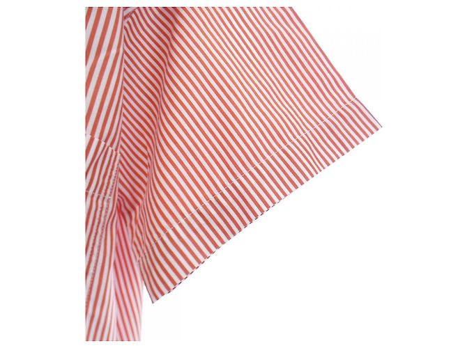 Céline Vestido CELINE Branco Vermelho - vista 6