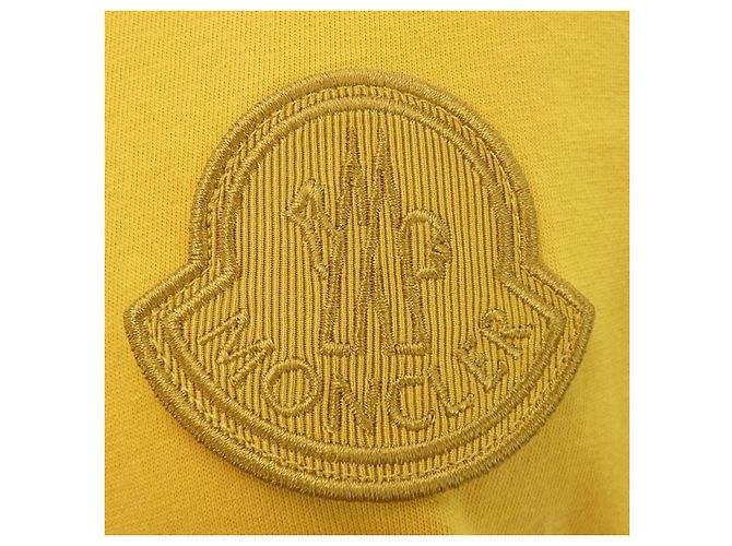 T-shirt in cotone Moncler Giallo - vista 7