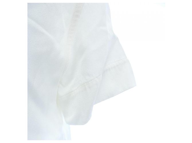 16 Céline Top aus weißem Stoff - Ansicht 6