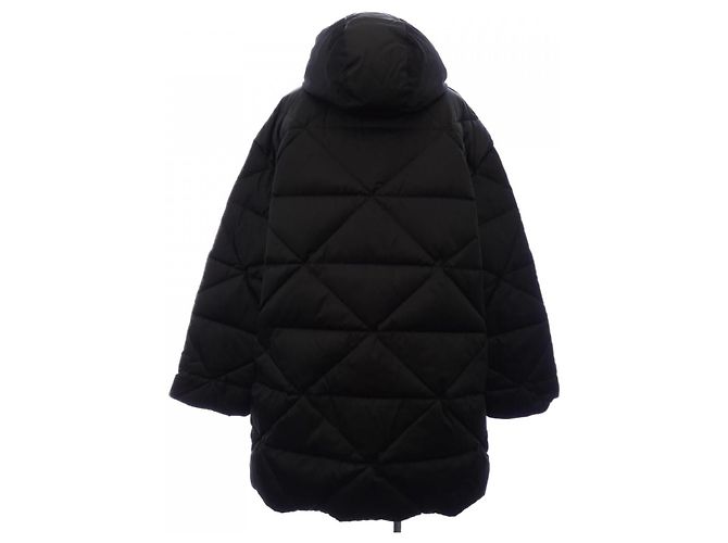 Abrigo de plumón Prada SGC042 S222 1WQ8 Re-Nylon Negro - vista 2