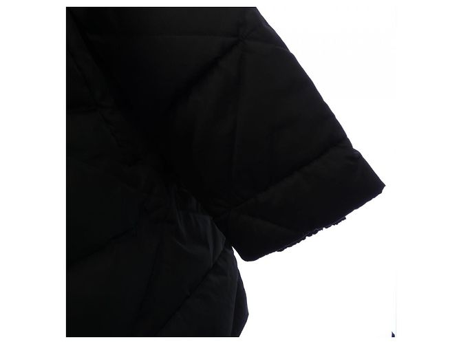 Abrigo de plumón Prada SGC042 S222 1WQ8 Re-Nylon Negro - vista 6