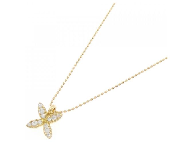 Autre Marque Collar de diamantes Au750 Dorado - Ansicht 2
