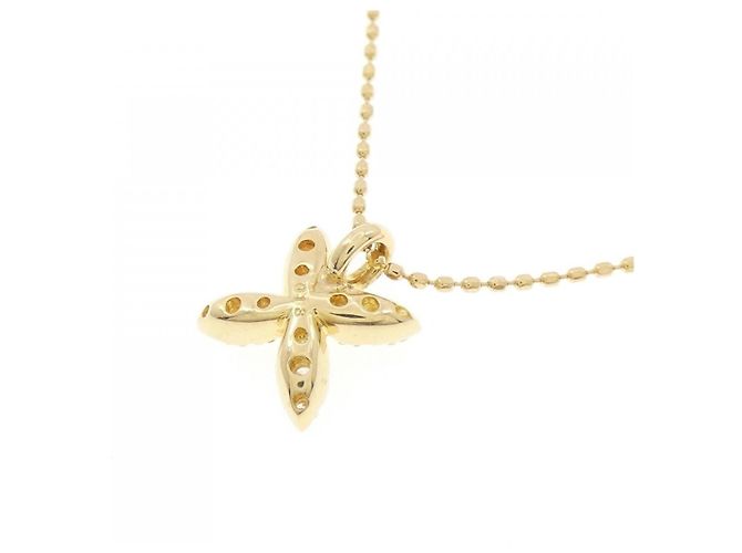 Autre Marque Collar de diamantes Au750 Dorado - Ansicht 4