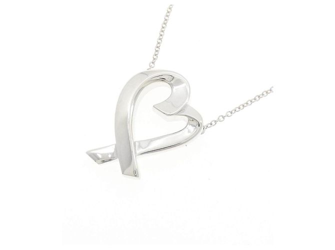 Collana Tiffany & Co. Loving Heart in Argento 925 - vista 3