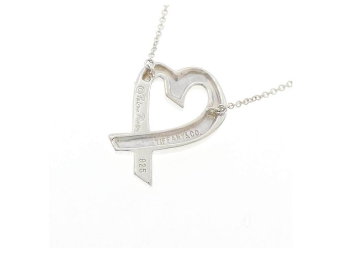 Collana Tiffany & Co. Loving Heart in Argento 925 - vista 4