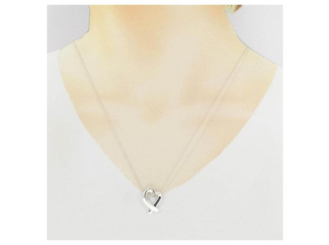 Collana Tiffany & Co. Loving Heart in Argento 925 - vista 6