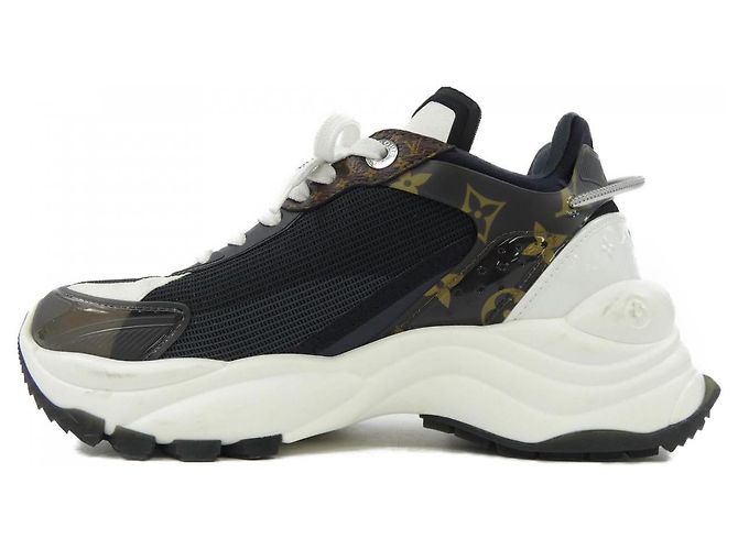 Louis Vuitton LV Circle Sneaker Braun Schwarz Weiß - Ansicht 2