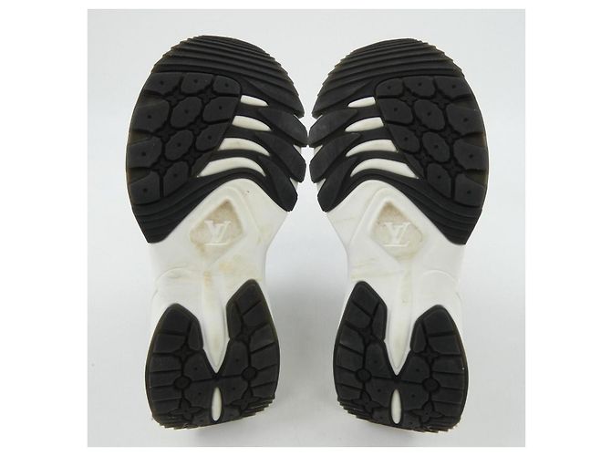 Louis Vuitton LV Circle Sneaker Braun Schwarz Weiß - Ansicht 4