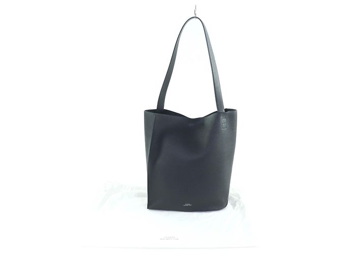 Borsa Tote in pelle Palmellato STUDIO NICHOLSON DOUBLET TYPE2 Nero - vista 2