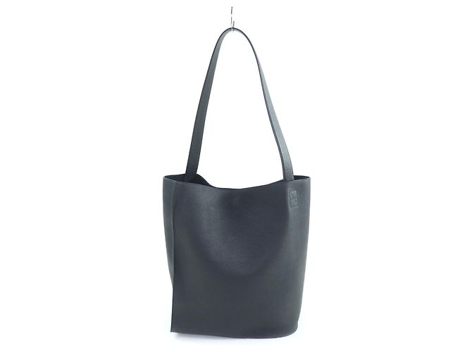 Borsa Tote in pelle Palmellato STUDIO NICHOLSON DOUBLET TYPE2 Nero - vista 3