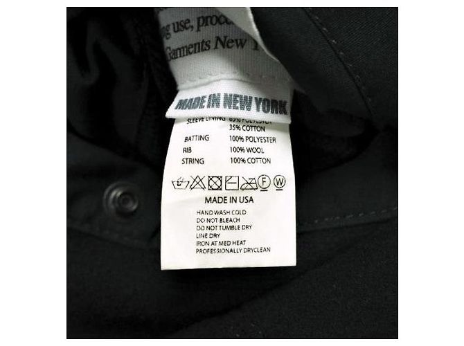 Autre Marque Engineered Garments LINER JACKET PC Poplin Melton Jacket Blau Marineblau - Ansicht 10