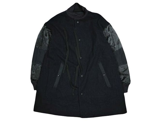 Autre Marque Engineered Garments LINER JACKET PC Poplin Melton Jacket Blau Marineblau - Ansicht 4