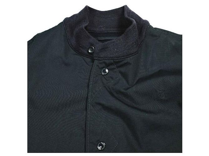 Autre Marque Engineered Garments LINER JACKET PC Poplin Melton Jacket Blau Marineblau - Ansicht 7