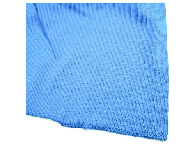 Autre Marque PRANK PROJECT Falda Twisted Skirt de punto de algodón Azul - vista 8