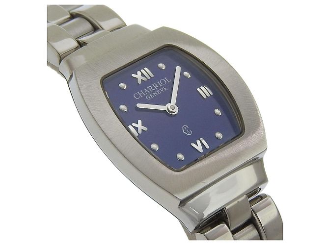 Autre Marque Reloj CHARRIOL Azure de acero inoxidable Azul - vista 3