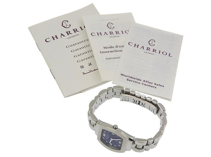 Autre Marque Reloj CHARRIOL Azure de acero inoxidable Azul - vista 7