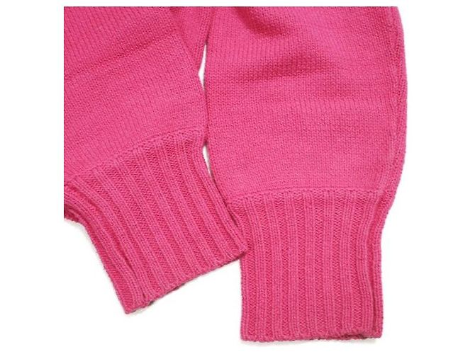 Autre Marque BEAMS BOY Punto de algodón y acrílico Rosa Fucsia - vista 6