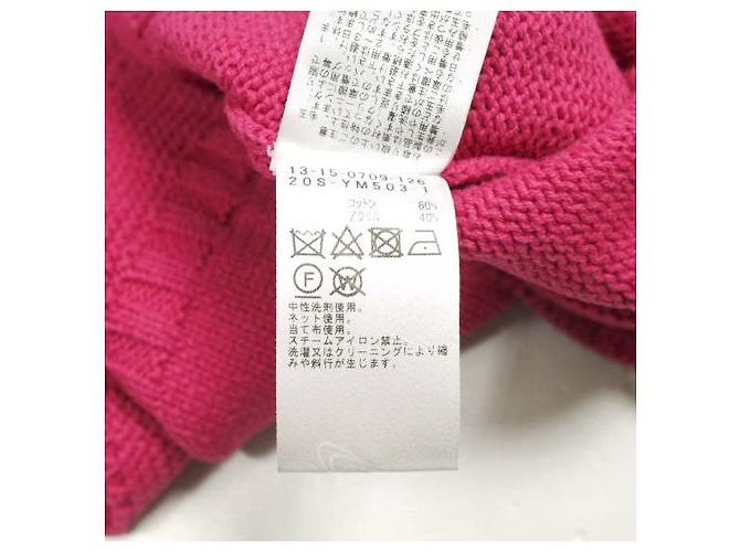Autre Marque BEAMS BOY Punto de algodón y acrílico Rosa Fucsia - vista 8