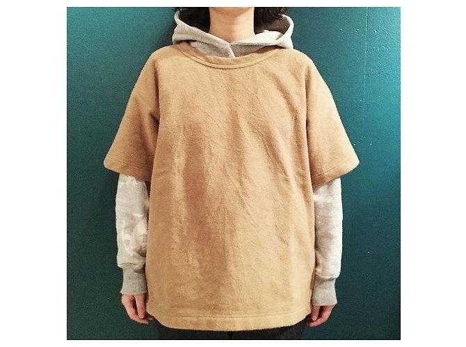 Autre Marque ts(s) × BEAMS BOY Big T-shirt Top de algodón y poliéster - vista 3