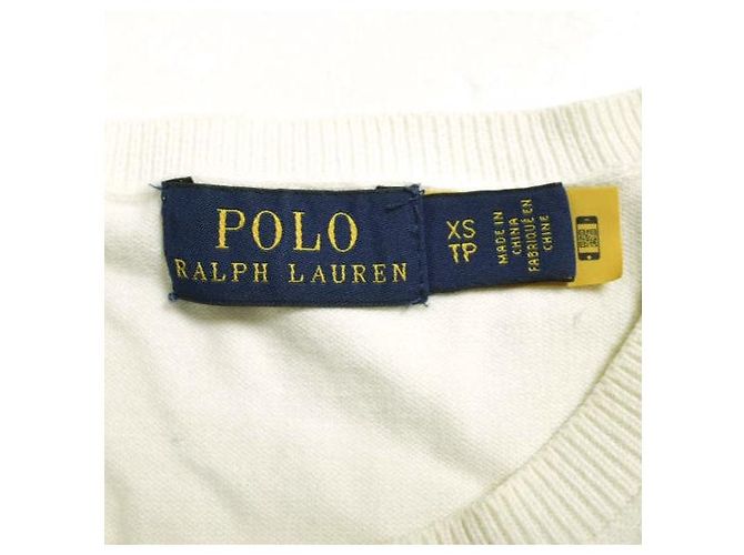 Polo Ralph Lauren Punto de Algodón High Gauge Crudo - vista 3
