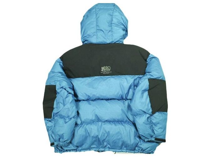 Autre Marque is-ness × NANGA FUNCTIONAL DOWN JACKET Daunenjacke Blau Türkis - Ansicht 2