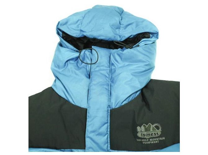 Autre Marque is-ness × NANGA FUNCTIONAL DOWN JACKET Daunenjacke Blau Türkis - Ansicht 5