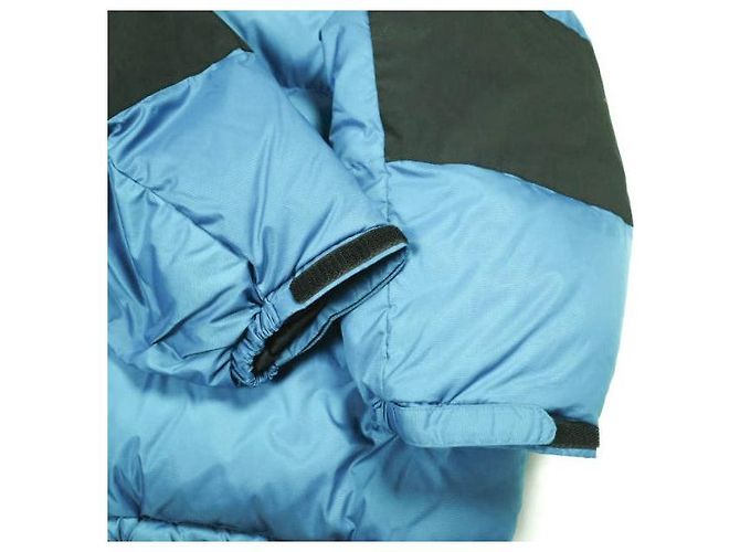 Autre Marque is-ness × NANGA FUNCTIONAL DOWN JACKET Daunenjacke Blau Türkis - Ansicht 6