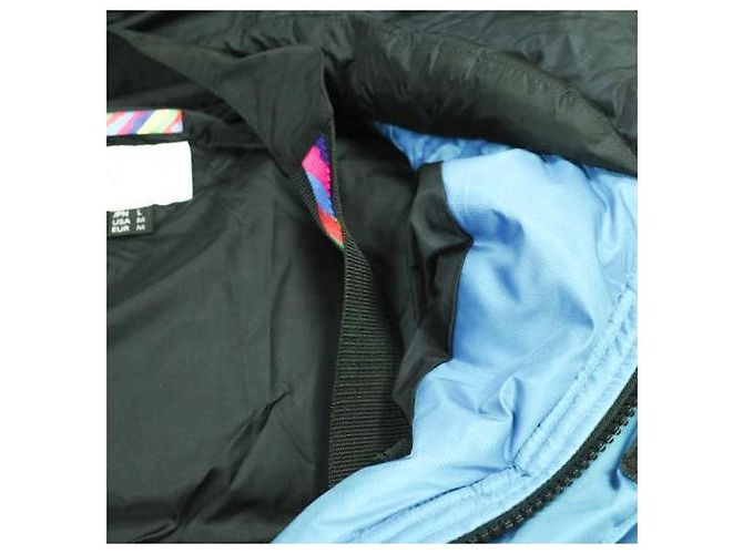 Autre Marque is-ness × NANGA FUNCTIONAL DOWN JACKET Daunenjacke Blau Türkis - Ansicht 8