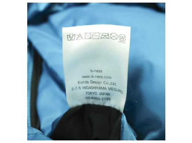 Autre Marque is-ness × NANGA FUNCTIONAL DOWN JACKET Daunenjacke Blau Türkis - Ansicht 9