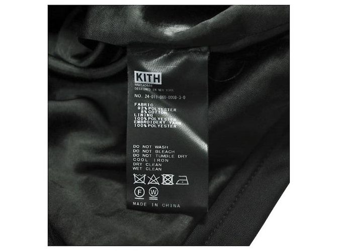 Autre Marque KITH NYC Double China Jacket Polyester Jacket Black - view 7
