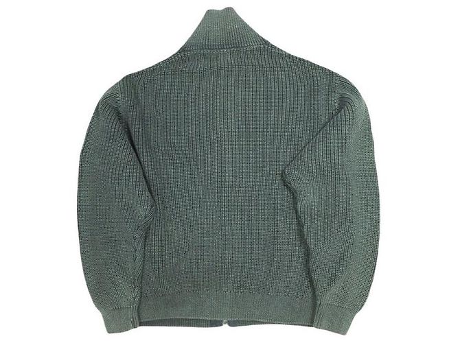Autre Marque Giacca in maglia di cotone Wyona Full Zip KITH NYC Garment Dyed Marrone - vista 2