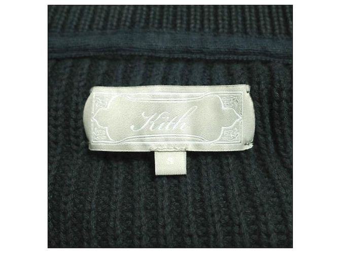 Autre Marque Giacca in maglia di cotone Wyona Full Zip KITH NYC Garment Dyed Marrone - vista 3
