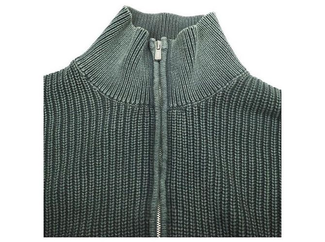 Autre Marque Giacca in maglia di cotone Wyona Full Zip KITH NYC Garment Dyed Marrone - vista 4