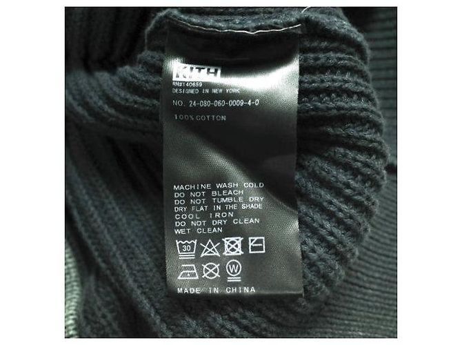 Autre Marque Giacca in maglia di cotone Wyona Full Zip KITH NYC Garment Dyed Marrone - vista 8