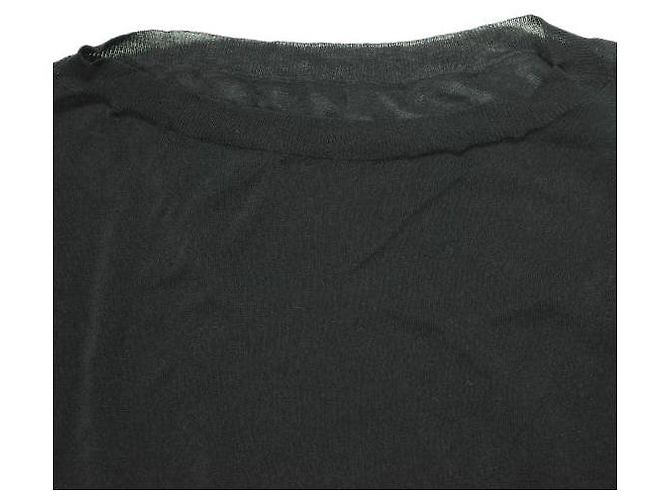 Autre Marque Camiseta de punto COTTON NAYLON O 25SS Negro - vista 6