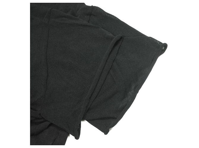 Autre Marque Camiseta de punto COTTON NAYLON O 25SS Negro - vista 7