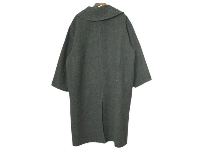 Autre Marque H BEAUTY&YOUTH Abrigo de cuello alto Abrigo de lana Castaño - vista 2