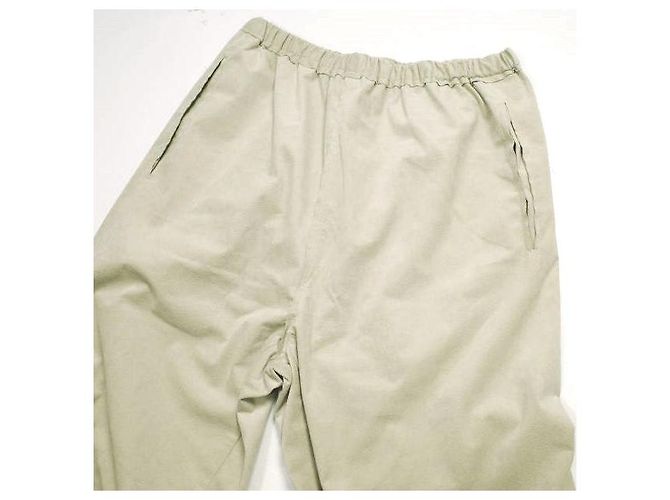 Autre Marque CLASS × WISM Pantalones Karachi Ultrasuede Beige - vista 3
