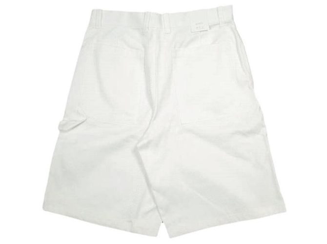 Autre Marque ZARA BERMUDA RELAXED FIT Calções de algodão Branco - vista 2