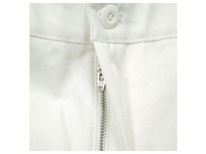 Autre Marque ZARA BERMUDA RELAXED FIT Calções de algodão Branco - vista 6