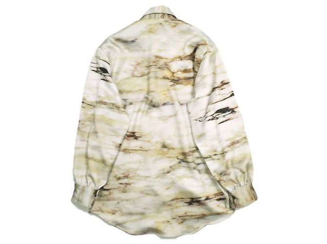 Autre Marque MIKAGE SHIN OPEN SLEEVE SHIRT Hemd aus Polyester Beige - Ansicht 2