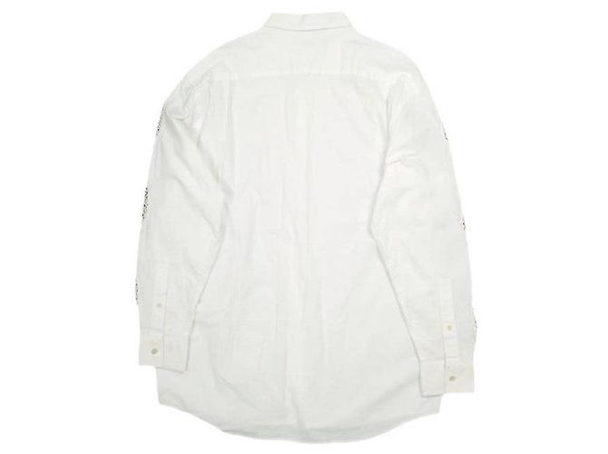 Acne Studios FN-MN-SHIR000446 Camisa de algodão Branco - vista 2