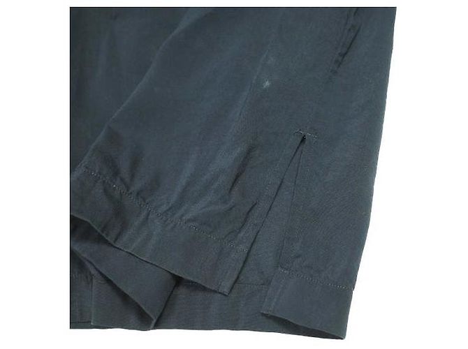 Acne Studios SILVIO TECH SHIRT Camisa de viscose Azul Azul marinho - vista 8