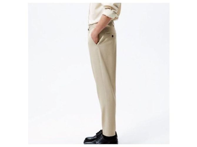 Autre Marque ZARA THE MELANGE PANT Polyesterhose Beige - Ansicht 3