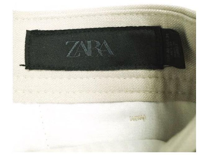 Autre Marque ZARA THE MELANGE PANT Polyesterhose Beige - Ansicht 9