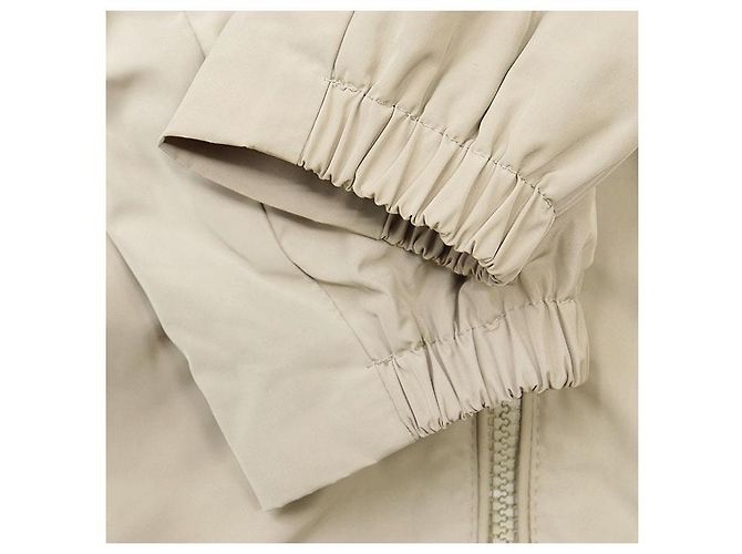 Moncler TOPAZE GIUBOTTO Abrigo de nailon técnico Beige - vista 4