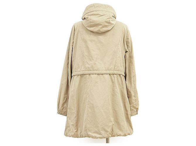 Moncler TOPAZE GIUBOTTO Abrigo de nailon técnico Beige - vista 5