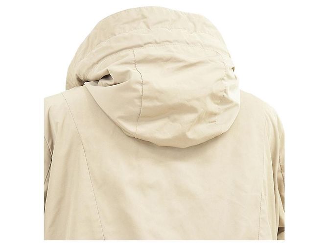 Moncler TOPAZE GIUBOTTO Abrigo de nailon técnico Beige - vista 6