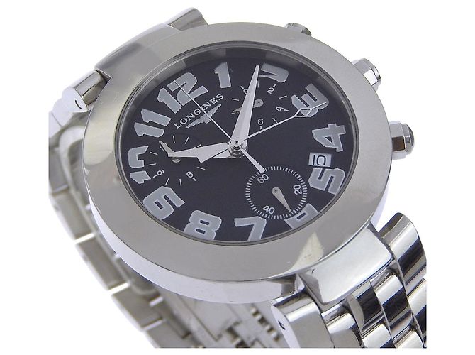 Reloj Longines DolceVita de acero inoxidable Plata - vista 3